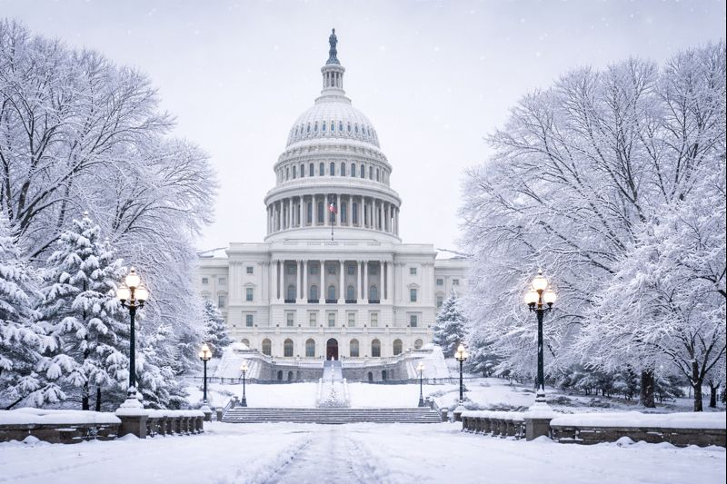 US Capitol building Washington DC January 2026 Federal Reserve independence debate